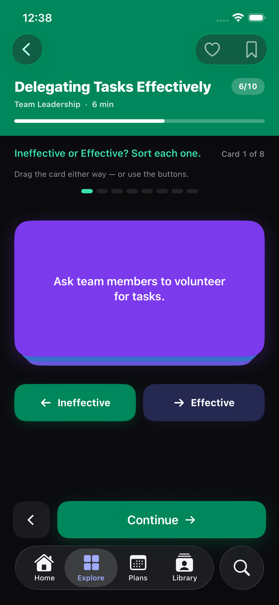 GapFix — interactive Booster: sort each move, effective or not